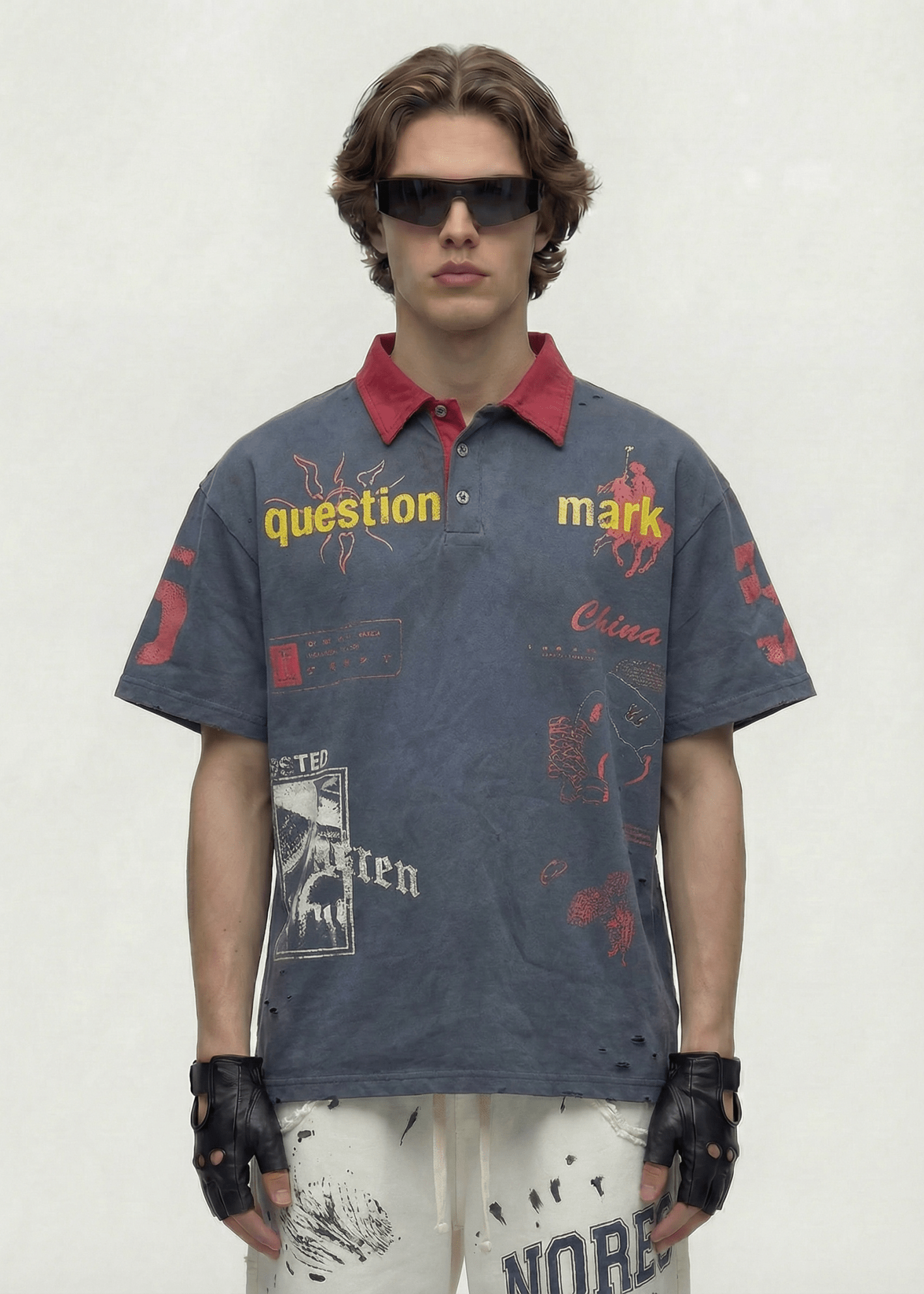 Color Block Streetwear T-Shirt - Rick Circus