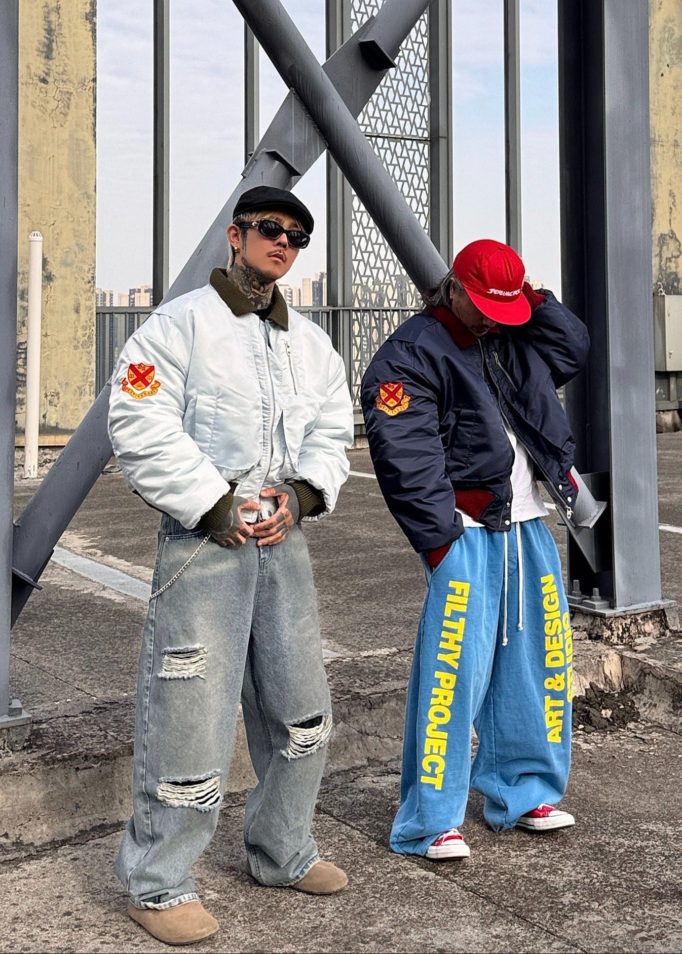 Colorblock Bomber Jacket - Rick Circus