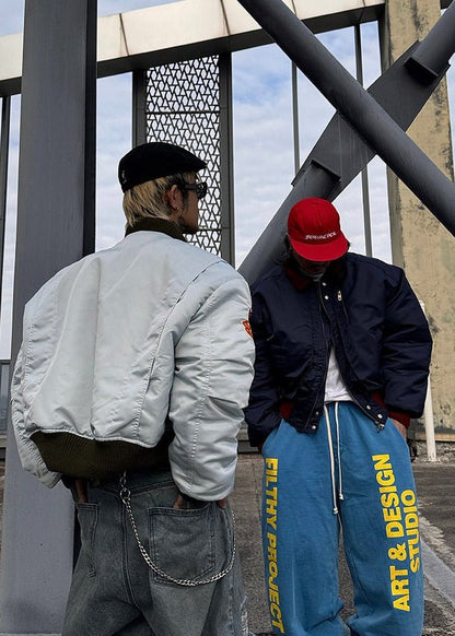 Colorblock Bomber Jacket - Rick Circus