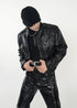 Cropped Moto PU Leather Jacket - Rick Circus