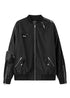 Cropped Techwear Bomber Jacket - Rick Circus
