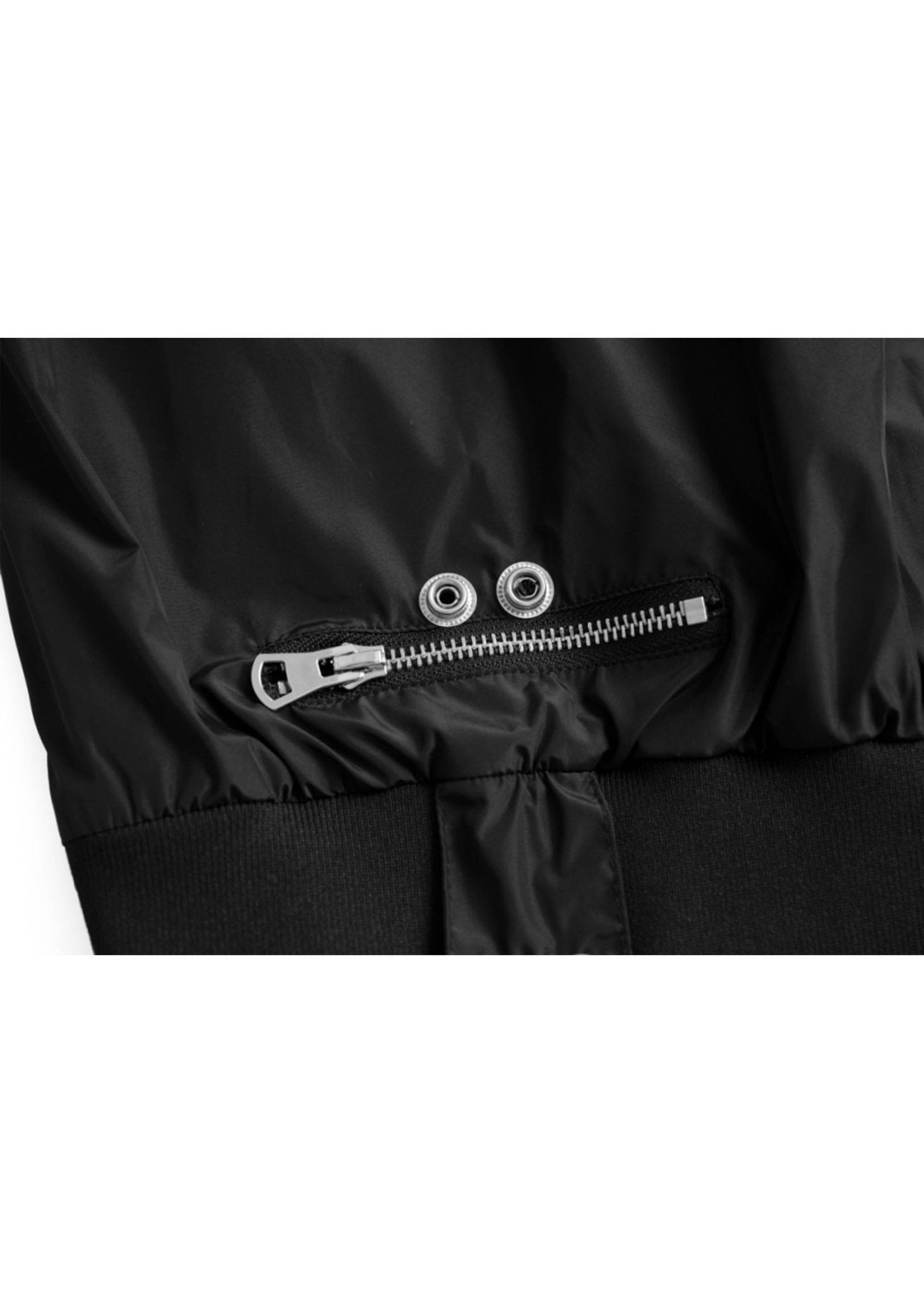 Cropped Techwear Bomber Jacket - Rick Circus
