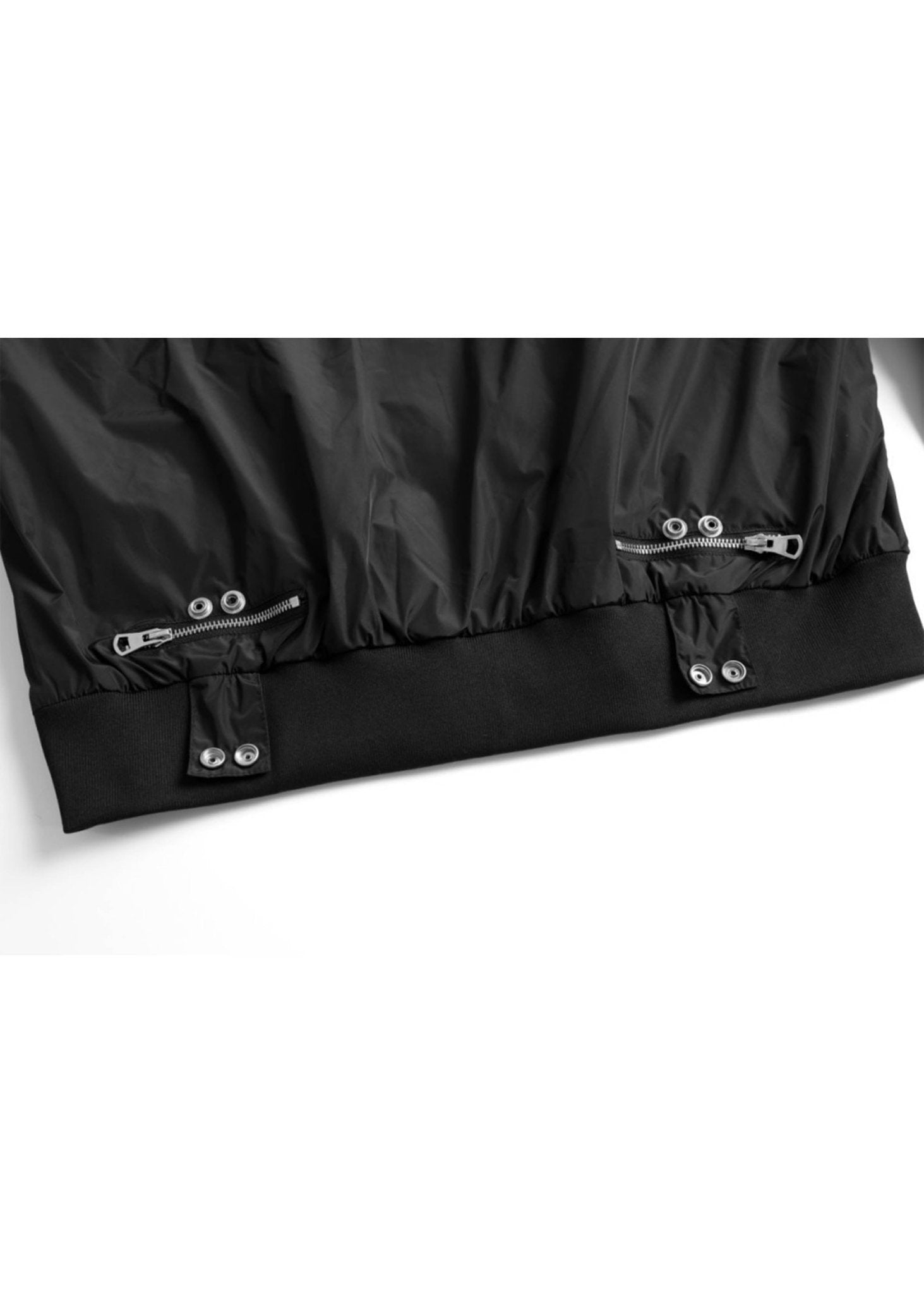 Cropped Techwear Bomber Jacket - Rick Circus