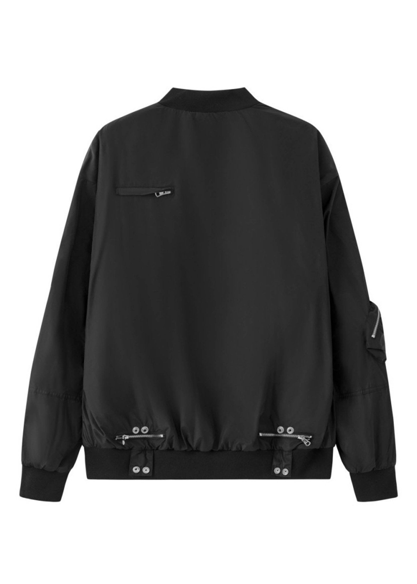 Cropped Techwear Bomber Jacket - Rick Circus