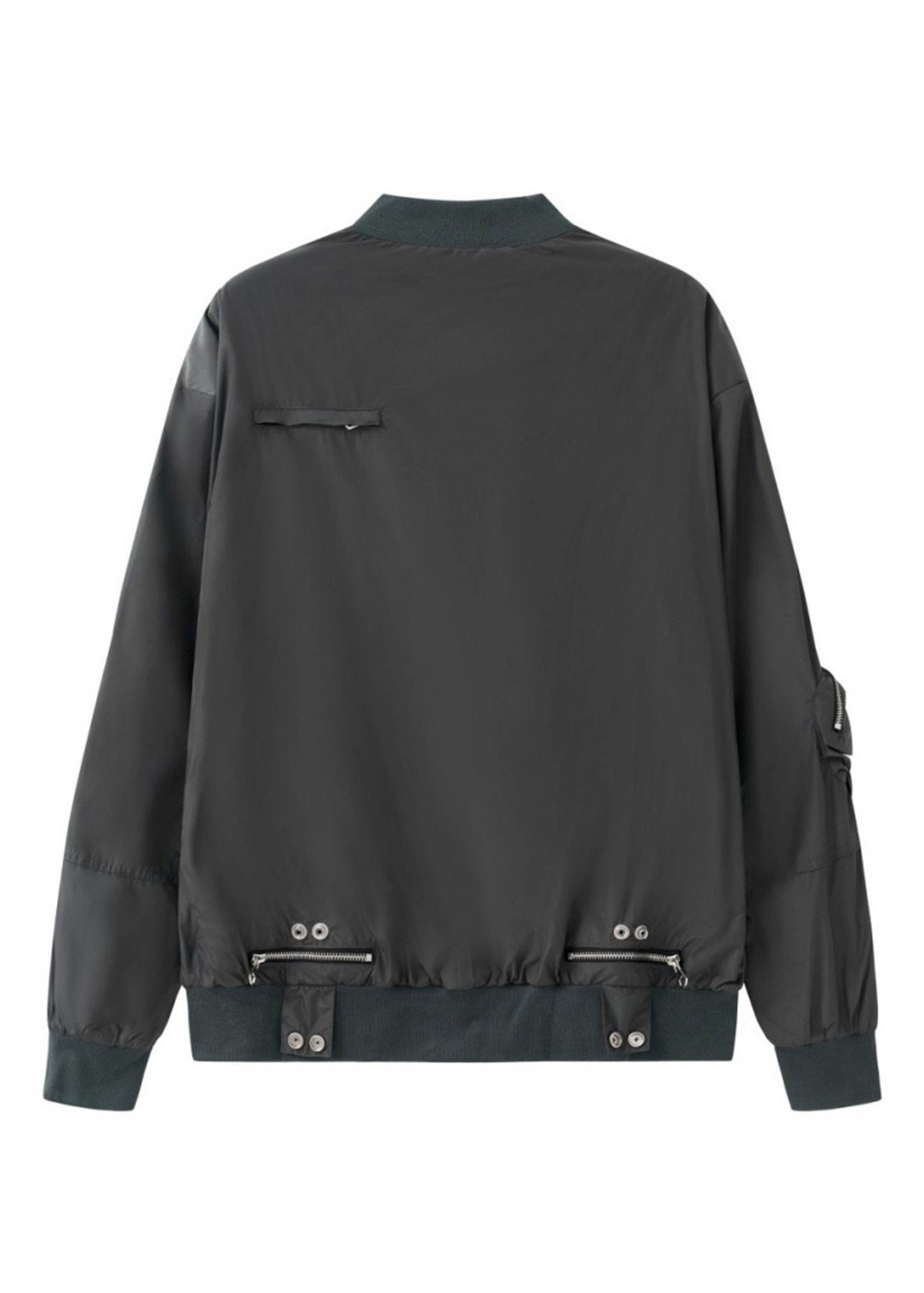 Cropped Techwear Bomber Jacket - Rick Circus
