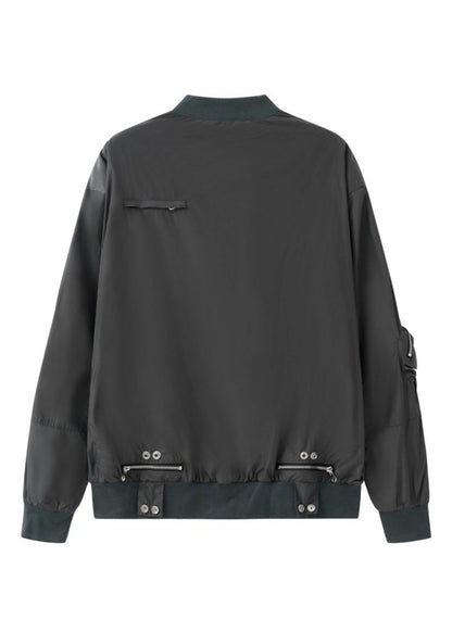 Cropped Techwear Bomber Jacket - Rick Circus