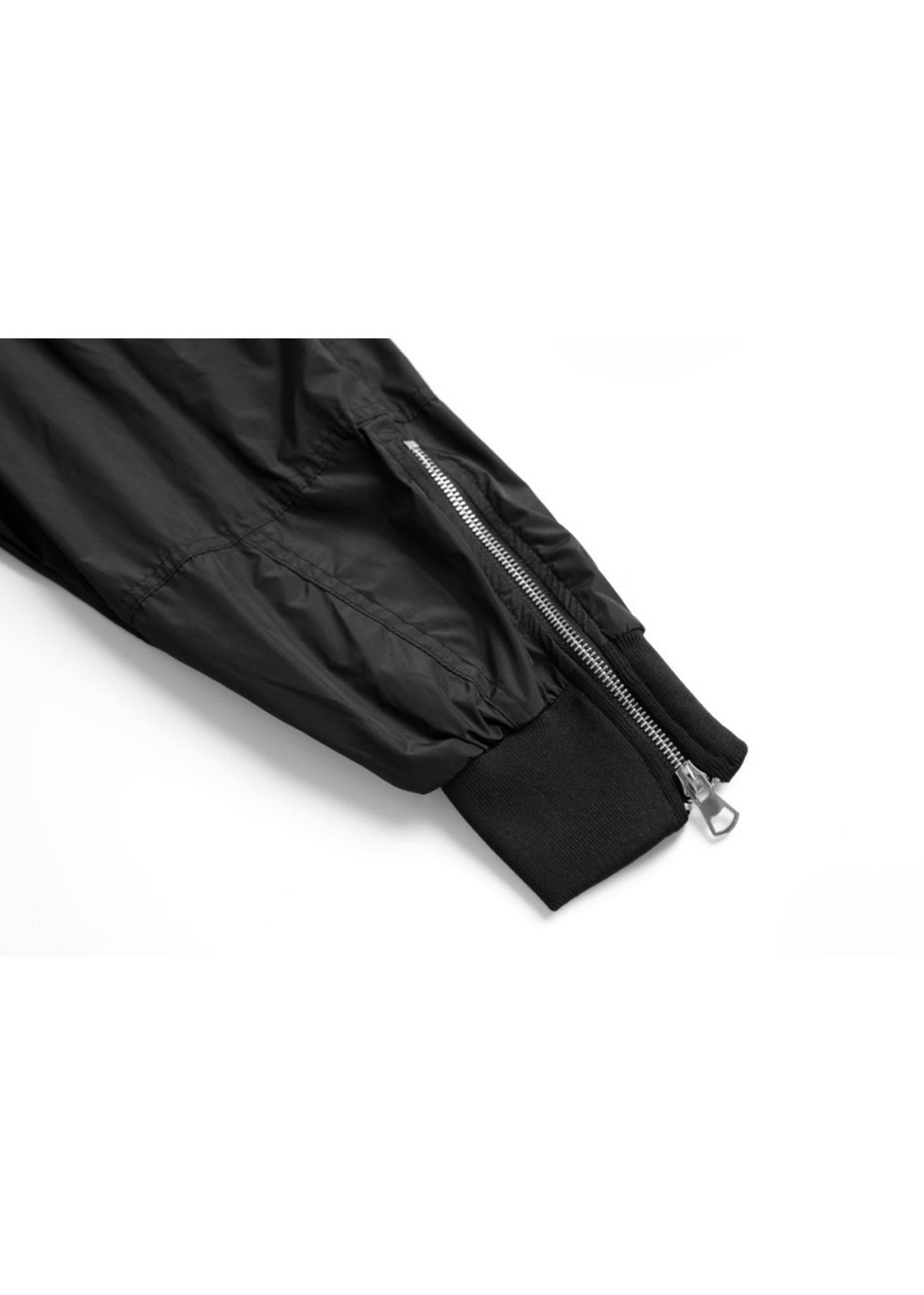 Cropped Techwear Bomber Jacket - Rick Circus