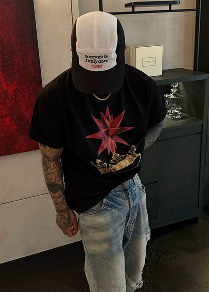 Crown &amp; Star Graphic Tee - Rick Circus