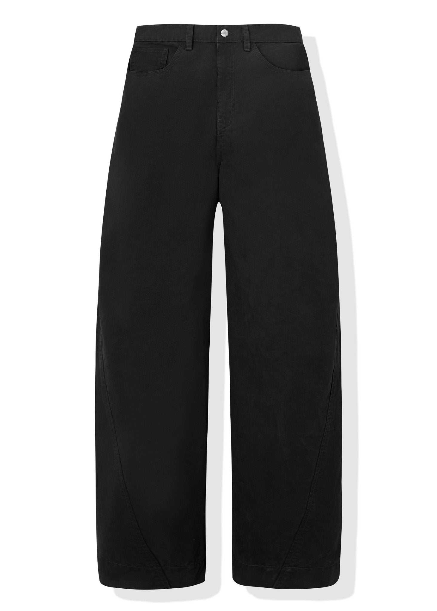 Curved Cut Wide - Leg Balloon Pants - Rick Circus