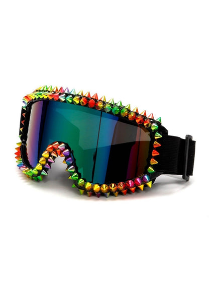 Cyberpunk Motorcycle Ski Shield Glasses - Rick Circus