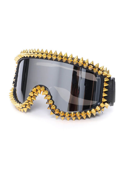 Cyberpunk Motorcycle Ski Shield Glasses - Rick Circus
