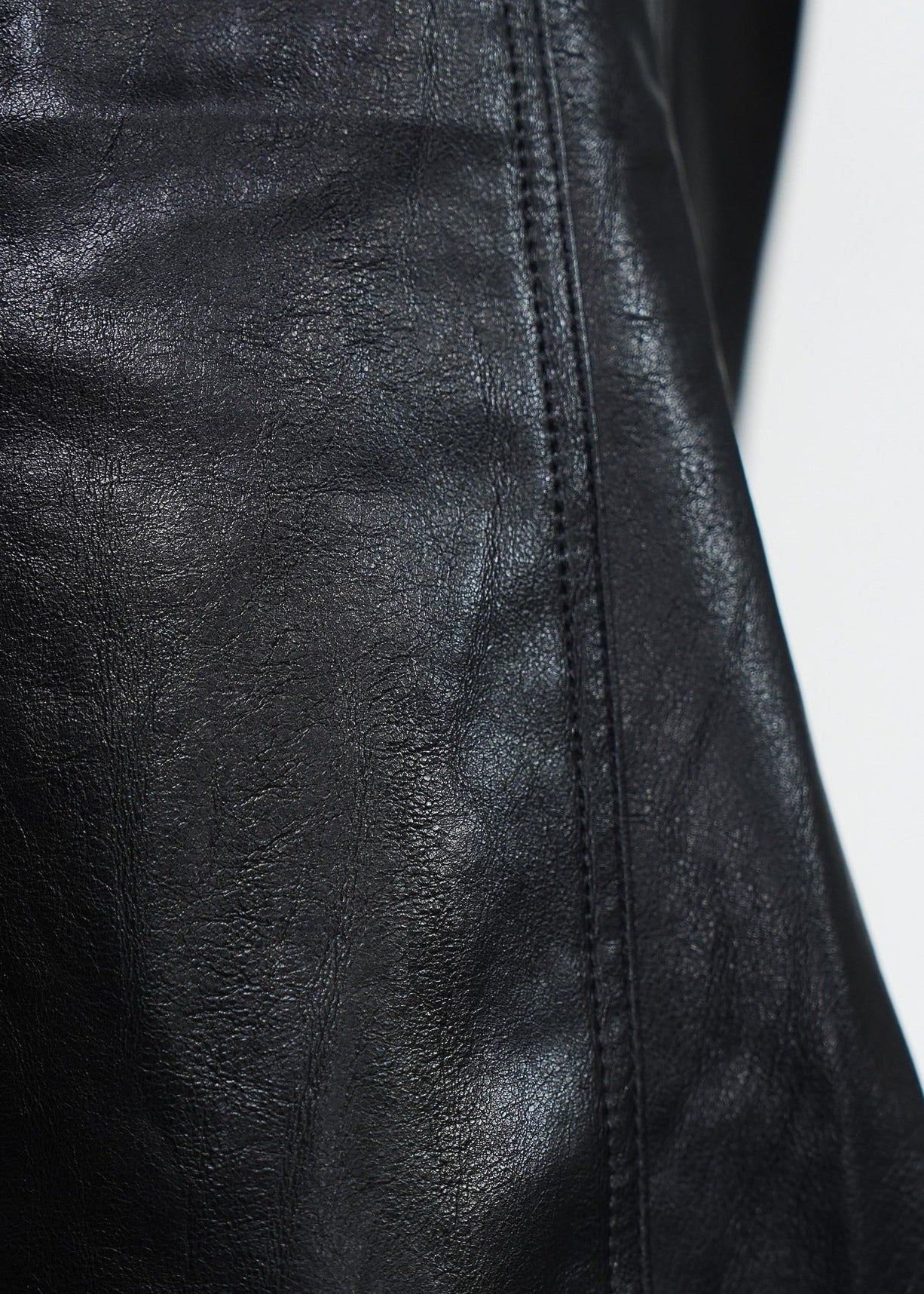 Dark Punk Biker Baggy Leather Pants - Rick Circus