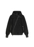 Deconstructed Asymmetric Hoodie - Rick Circus