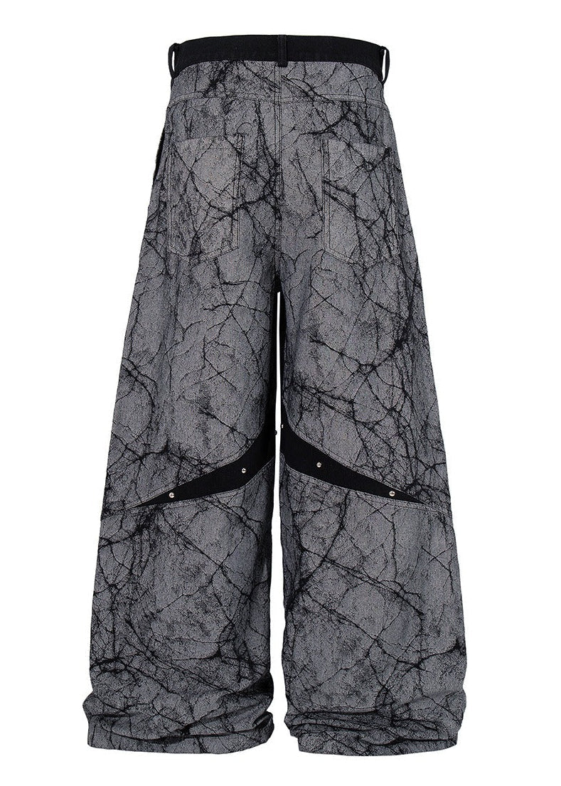 Deconstructed Baggy Jeans - Rick Circus