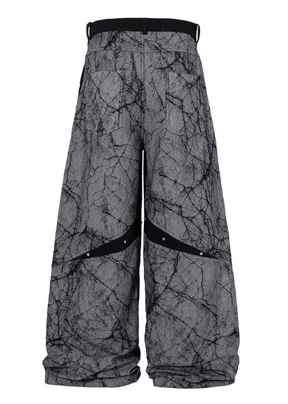 Deconstructed Baggy Jeans - Rick Circus