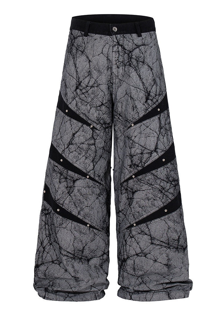 Deconstructed Baggy Jeans - Rick Circus