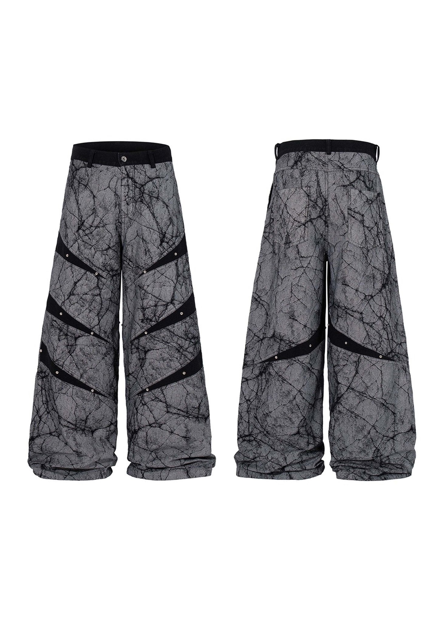 Deconstructed Baggy Jeans - Rick Circus