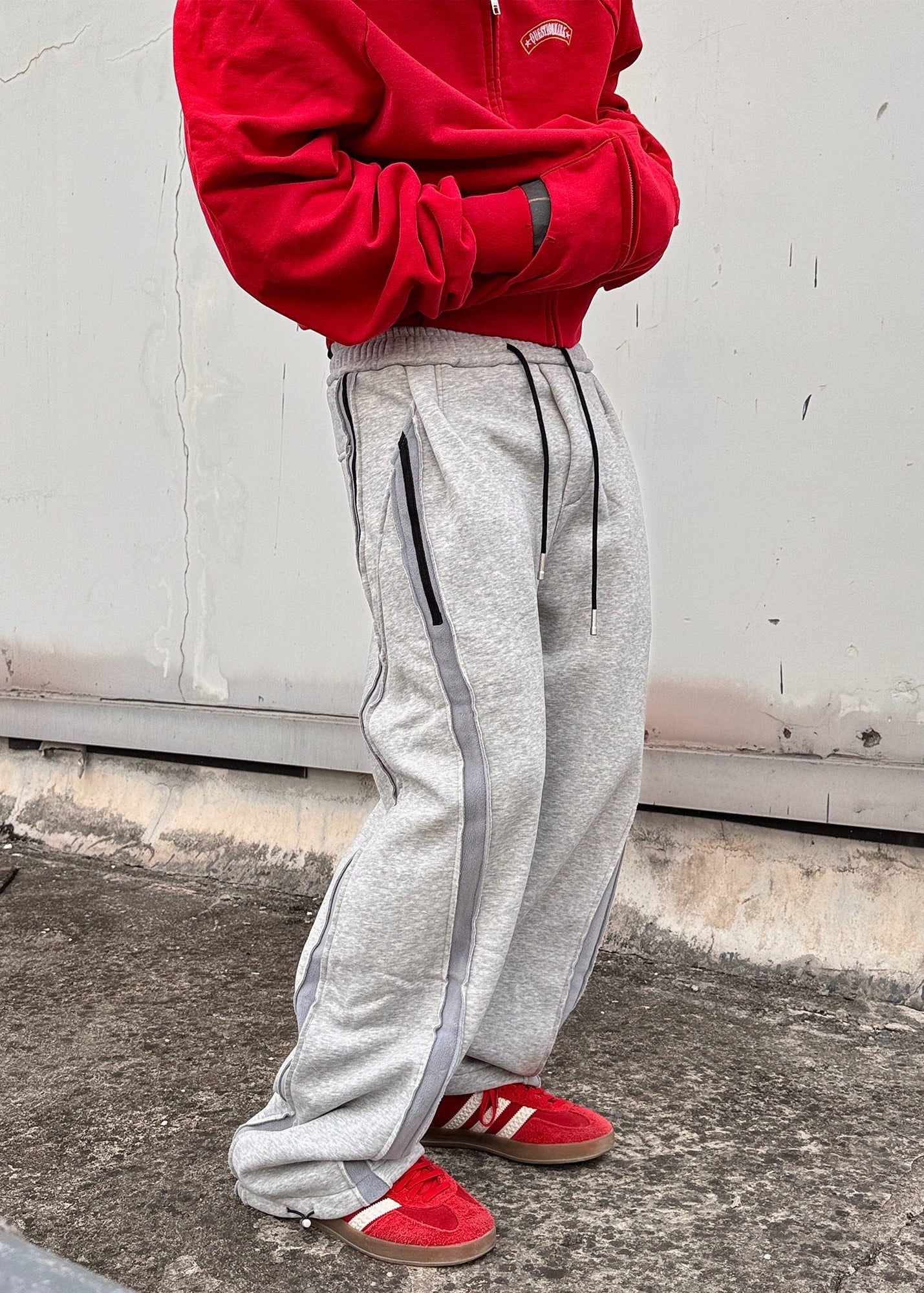 Deconstructed Panel Sweatpants - Rick Circus
