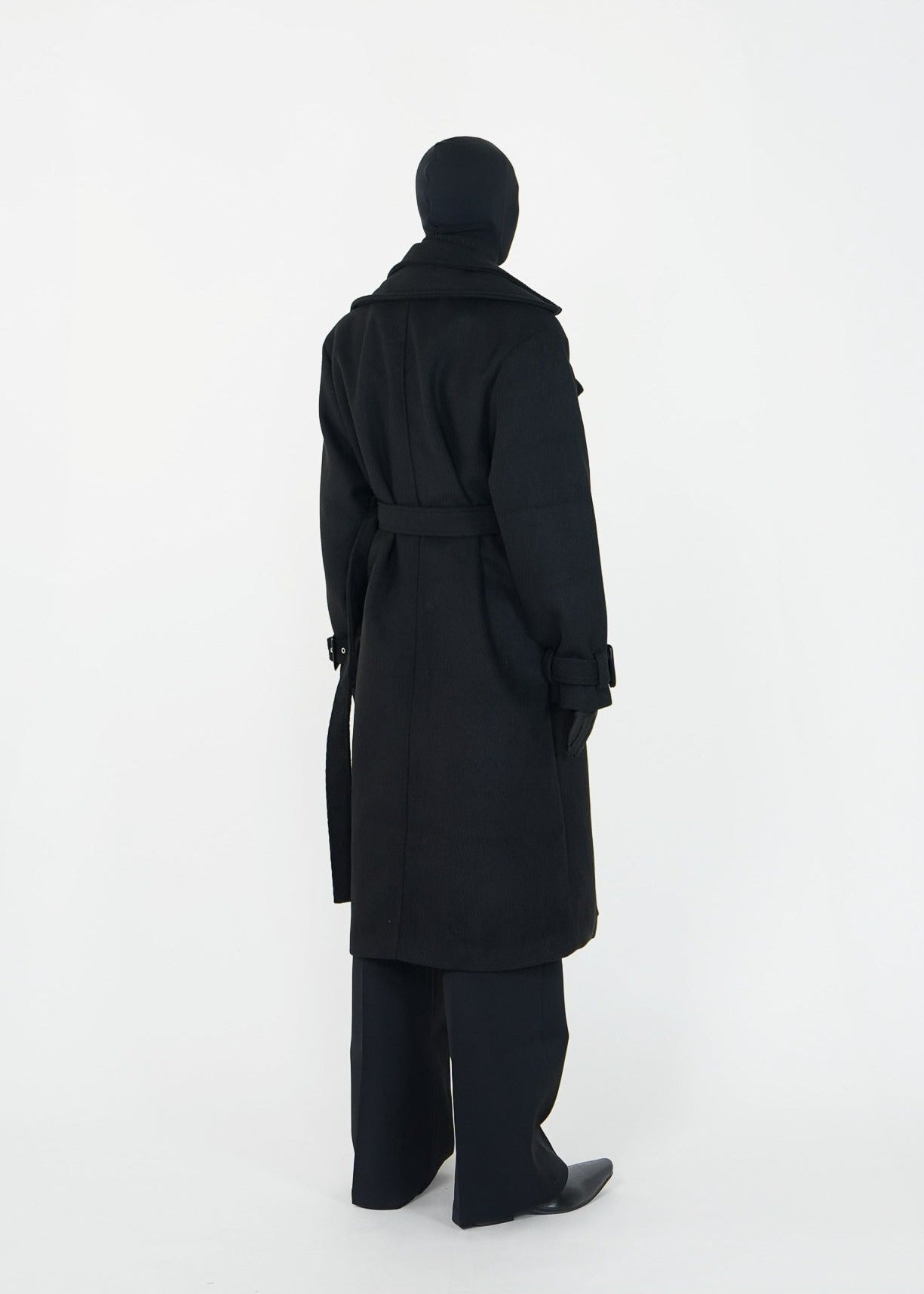 Detachable Double - Lapel Wool Coat - Rick Circus