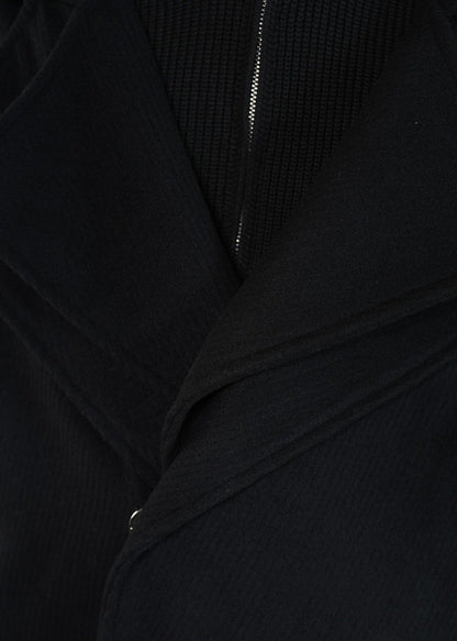 Detachable Double - Lapel Wool Coat - Rick Circus