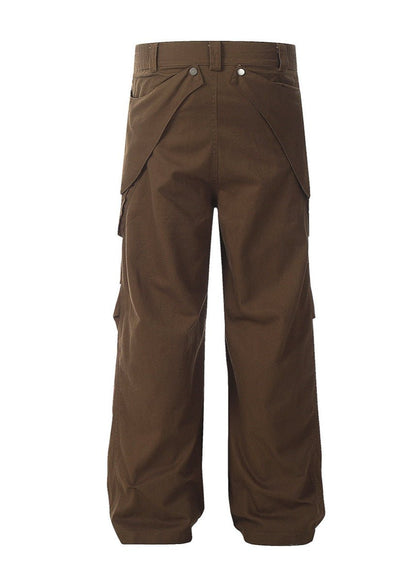 Detachable Flared Cargo Pants - Rick Circus