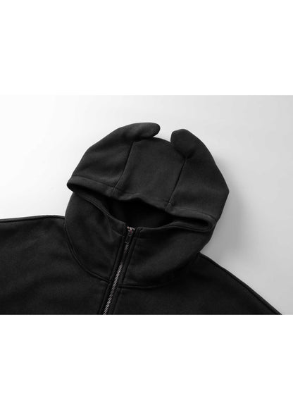 Devil Horn Zip Hoodie - Rick Circus