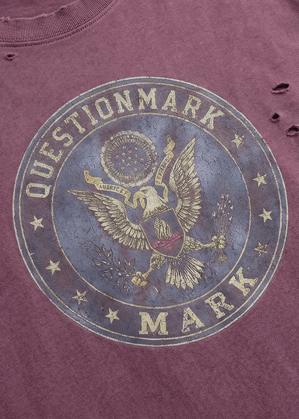 Distressed Cotton Streetwear T-Shirt - Rick Circus