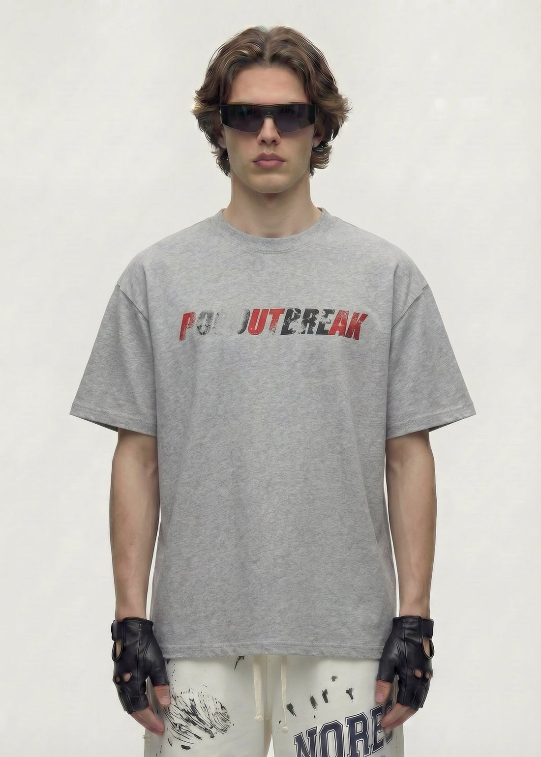 Distressed Graphic T-Shirt - Rick Circus