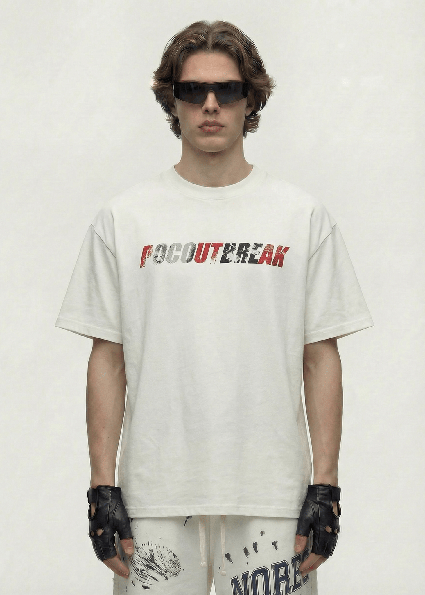Distressed Graphic T-Shirt - Rick Circus