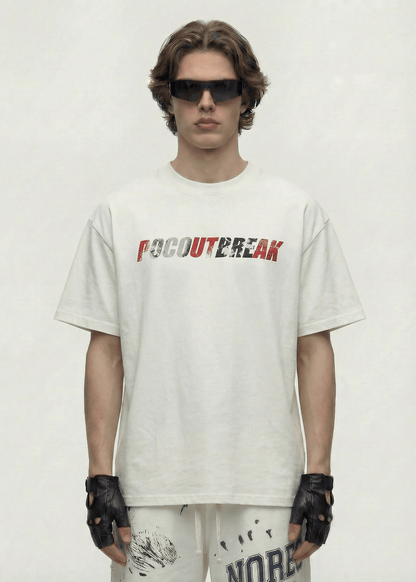 Distressed Graphic T-Shirt - Rick Circus