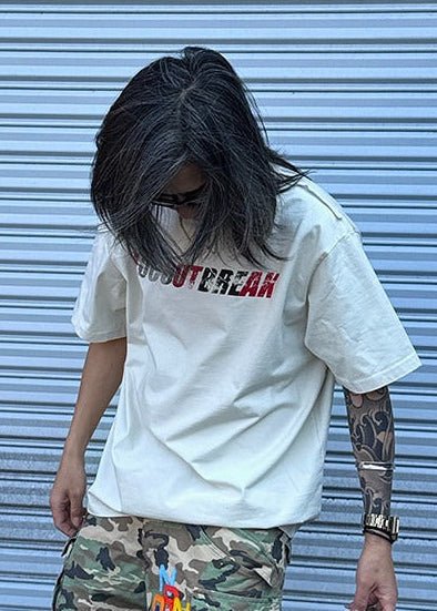 Distressed Graphic T-Shirt - Rick Circus