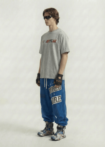Distressed Graphic T-Shirt - Rick Circus