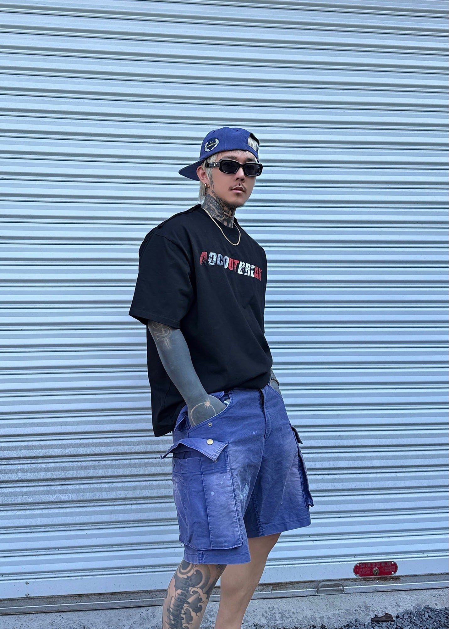 Distressed Graphic T-Shirt - Rick Circus