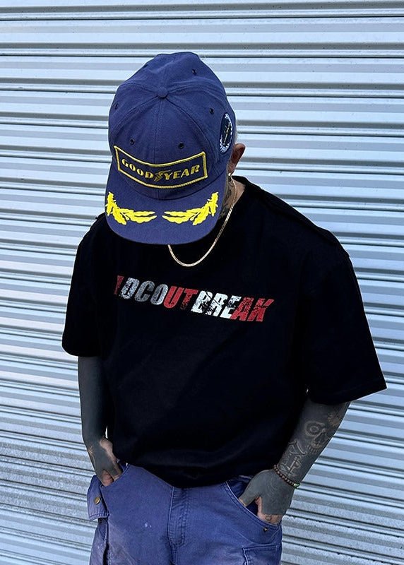 Distressed Graphic T-Shirt - Rick Circus