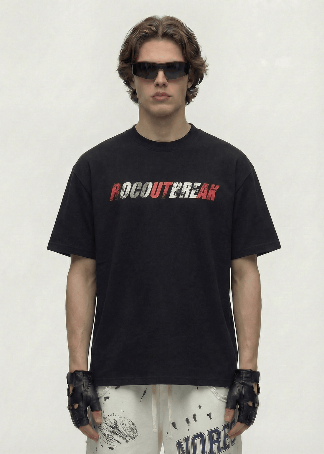 Distressed Graphic T-Shirt - Rick Circus