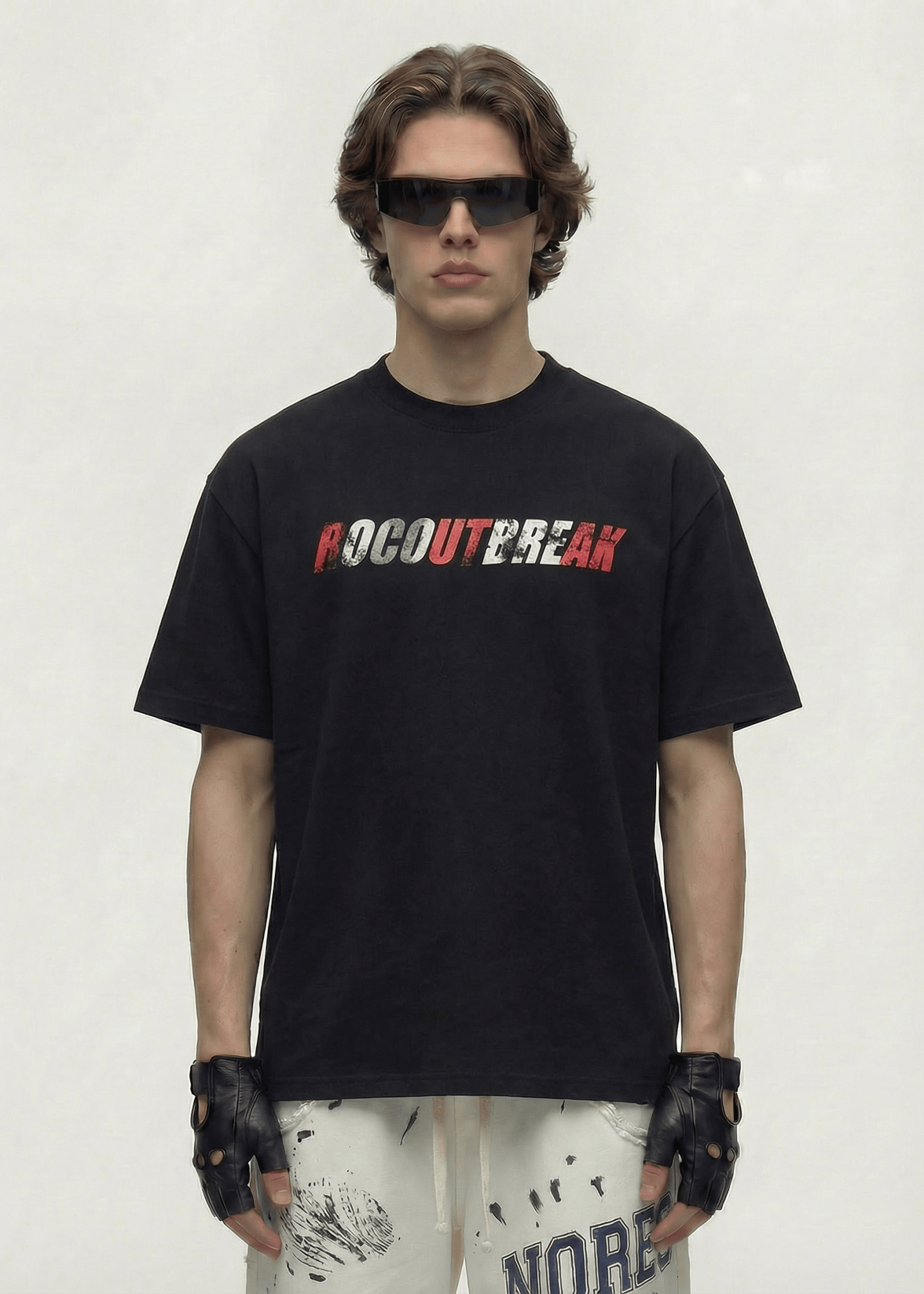 Distressed Graphic T-Shirt - Rick Circus