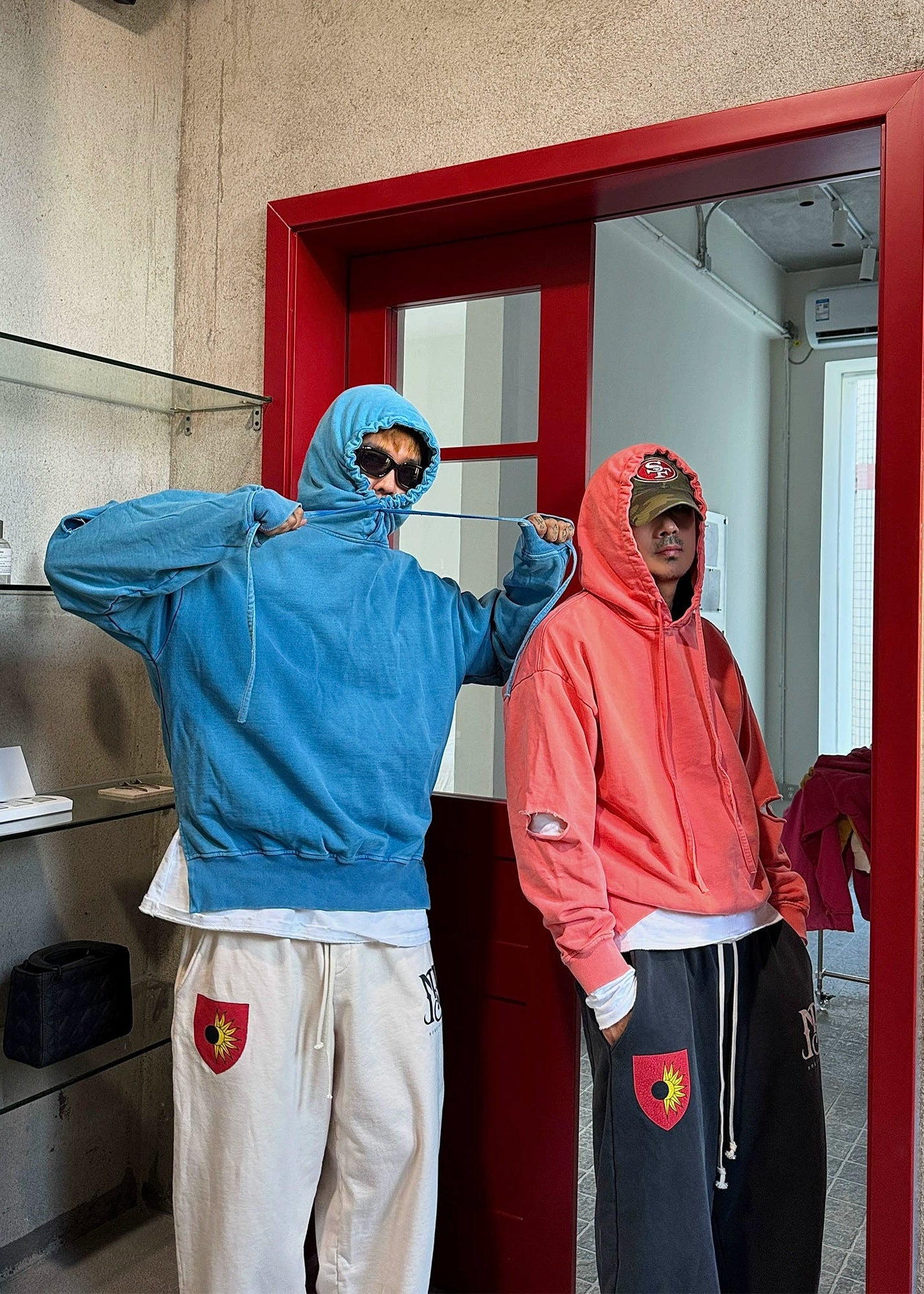 Distressed Hole Hoodie - Rick Circus