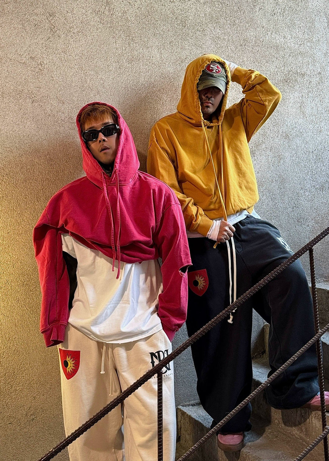 Distressed Hole Hoodie - Rick Circus