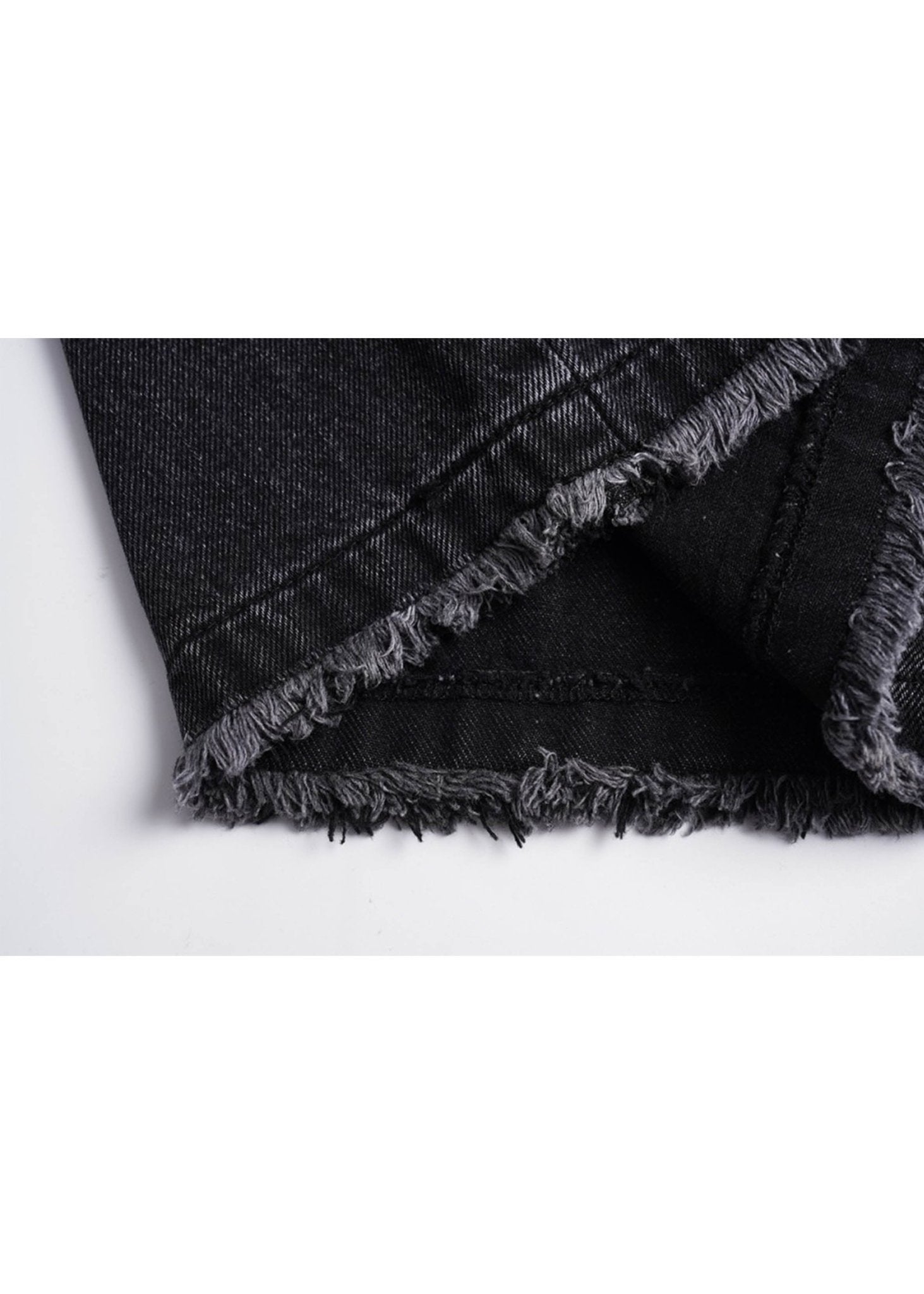 Distressed Patch Embroidery Jeans - Rick Circus