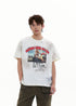 Distressed Washed Streetwear Tee - Rick Circus