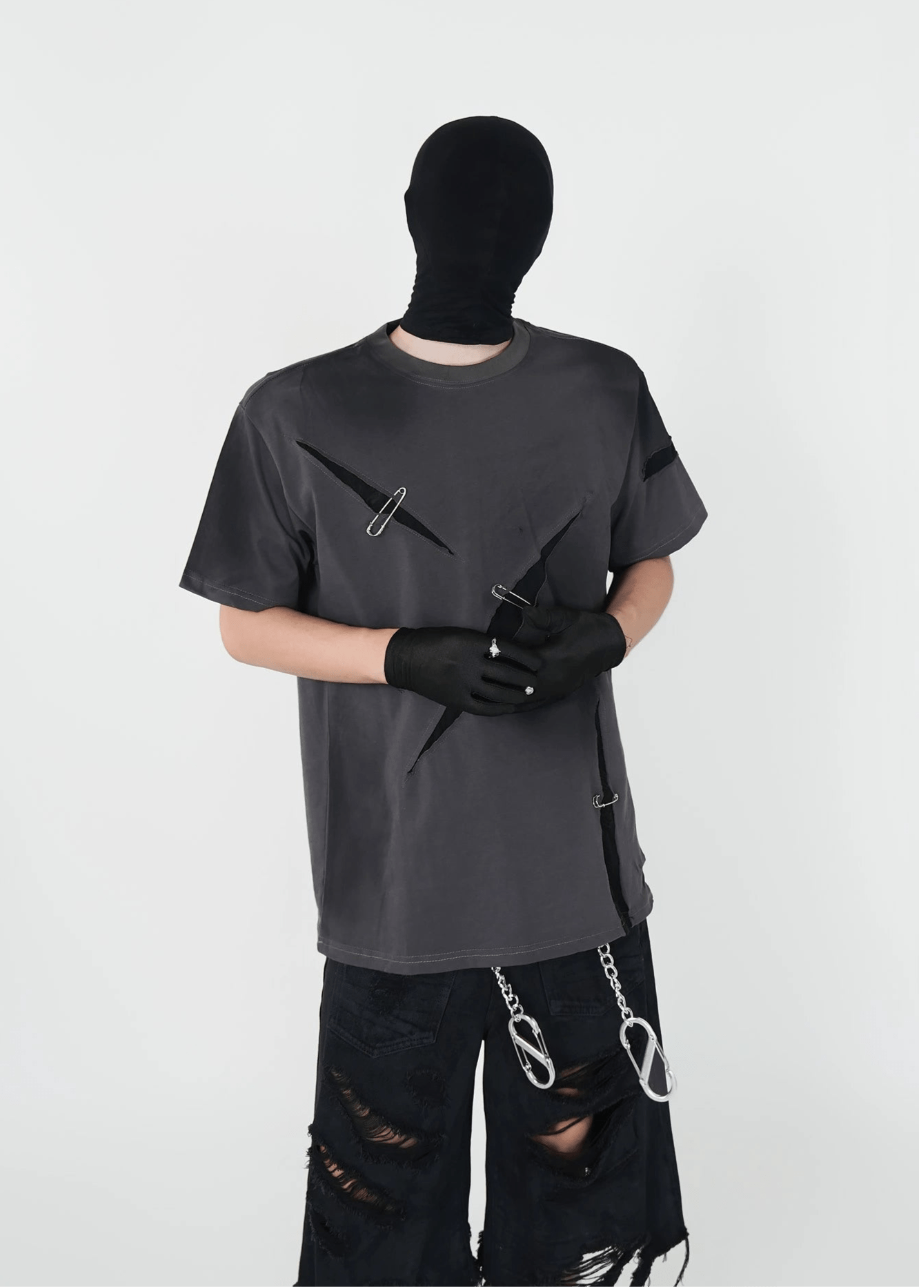 Distressed Washed Tee - Rick Circus