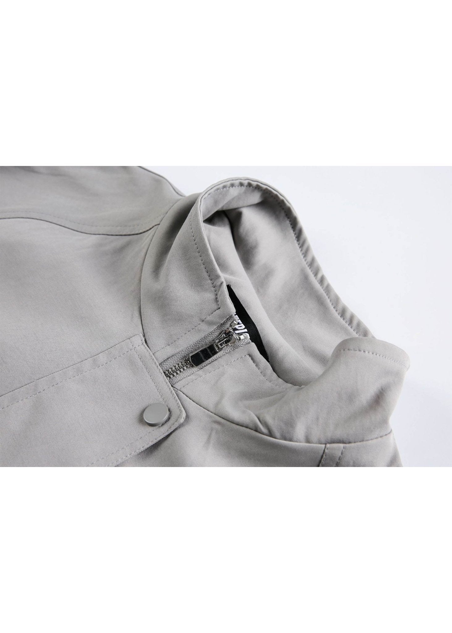 Double Placket Raglan Windbreaker Jacket - Rick Circus