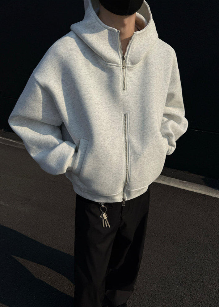 Double - Zip Oversized Hoodie - Rick Circus