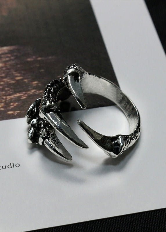 Dragon Claw Skull Ring - Rick Circus