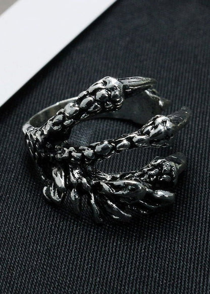 Dragon Claw Skull Ring - Rick Circus