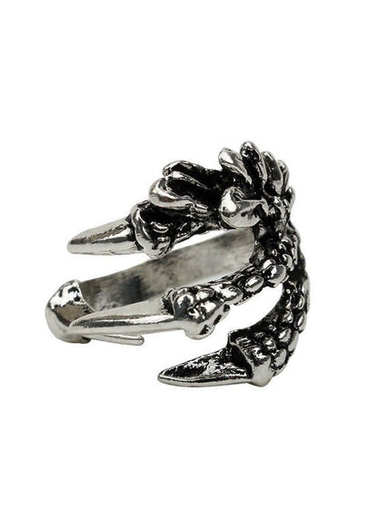 Dragon Claw Skull Ring - Rick Circus