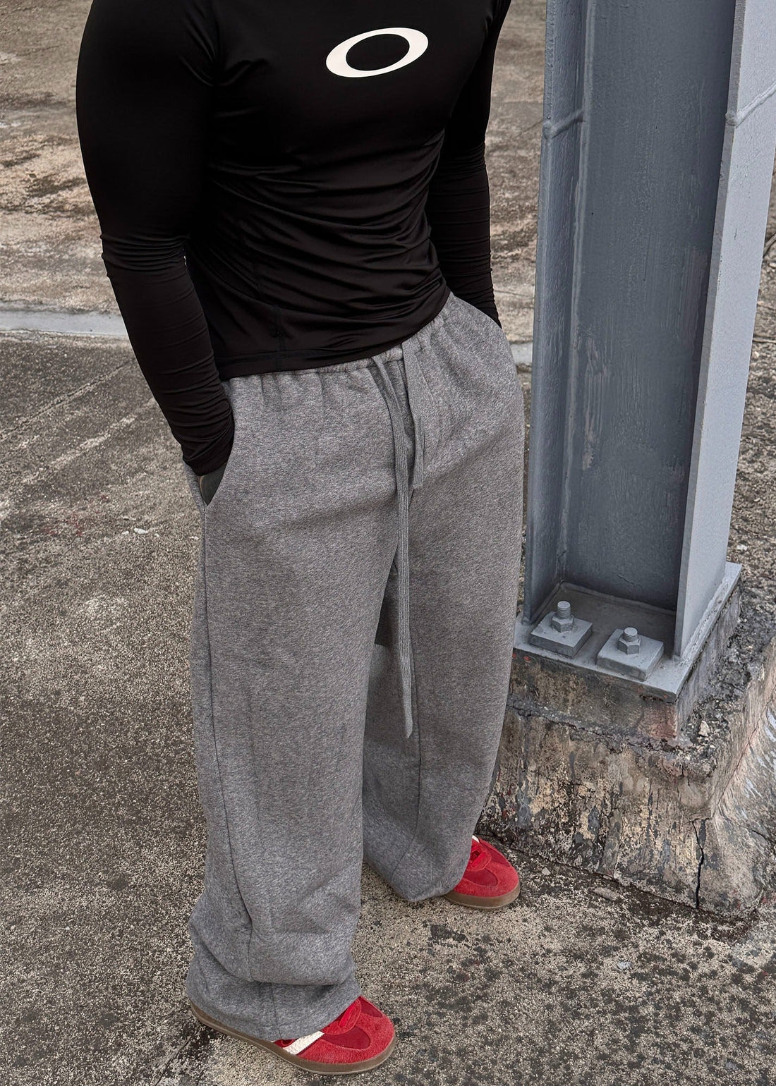 Drawstring Wide - Leg Sweatpants - Rick Circus