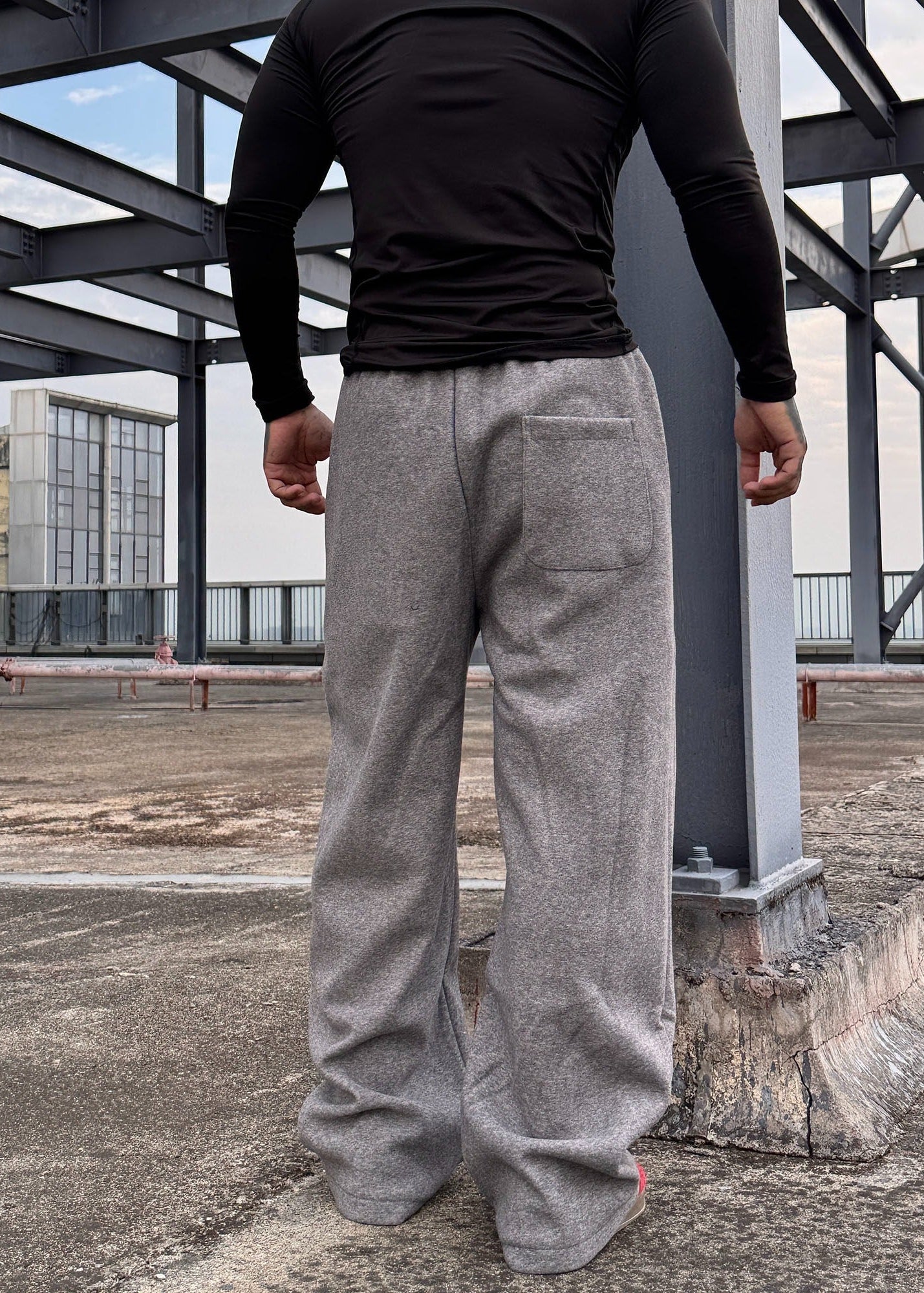 Drawstring Wide - Leg Sweatpants - Rick Circus