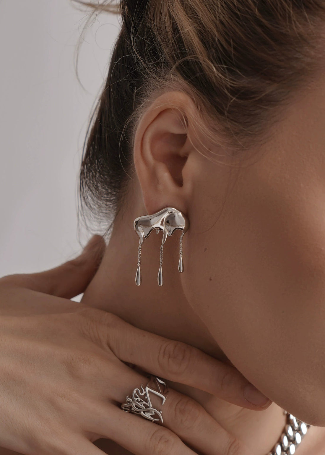 Drip - Effect Statement Earring - Rick Circus