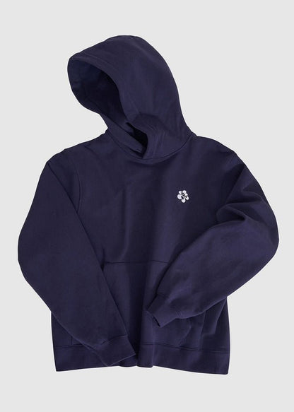 Embroidered Oversize Boxy Hoodie - Rick Circus